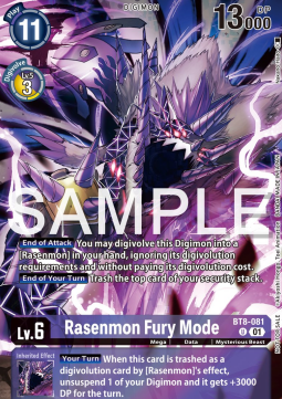 Rasenmon Fury Mode (BT8-081)