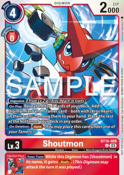 Shoutmon (BT10-008)