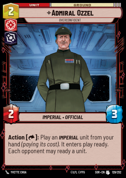 Admiral Ozzel, Overconfident