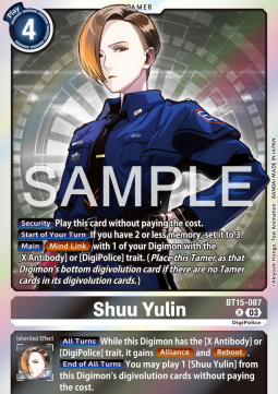 Shuu Yulin (BT15-087) (V.1)