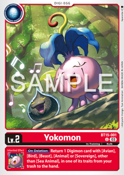 Yokomon (BT15-001)