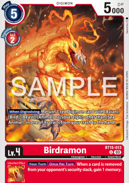 Birdramon (BT15-013)