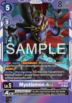 Myotismon Ace (BT15-076) (V.1)