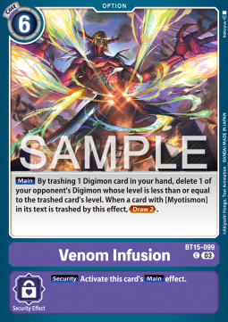 Venom Infusion (BT15-099)