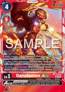 Garudamon Ace (BT15-014)