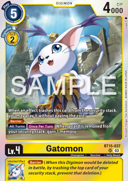 Gatomon (BT15-037) (V.1)