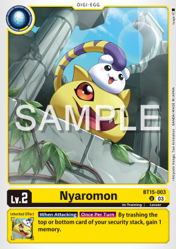 Nyaromon (BT15-003)