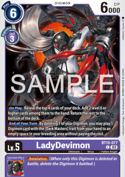 LadyDevimon (BT15-077)