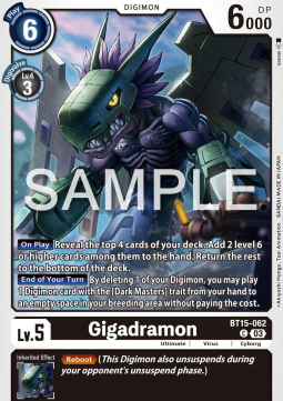 Gigadramon (BT15-062)