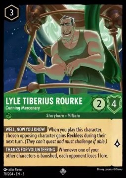 Lyle Tiberius Rourke - Cunning Mercenary