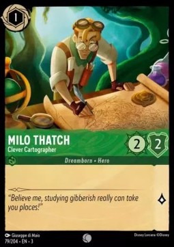 Milo Thatch - Clever Cartographer