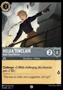 Helga Sinclair - Right-Hand Woman