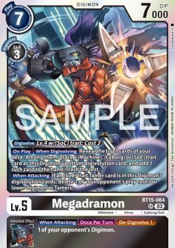 Megadramon (BT15-064) (V.1)