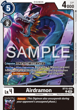 Airdramon (BT15-059)