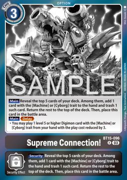 Supreme Connection! (BT15-096)