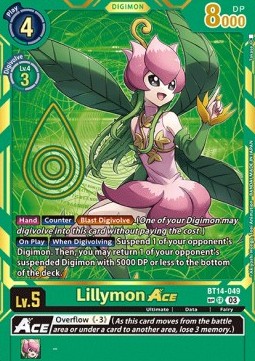 Lillymon Ace (BT14-049)