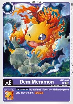 DemiMeramon (BT15-006)