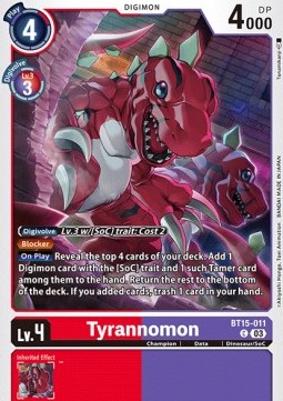 Tyrannomon (BT15-011)