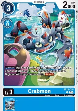 Crabmon (BT15-019)