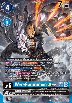 WereGarurumon Ace (BT15-026) (V.2)