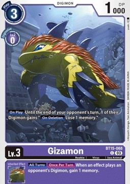 Gizamon (BT15-068)