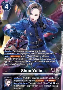 Shuu Yulin (BT15-087) (V.2)