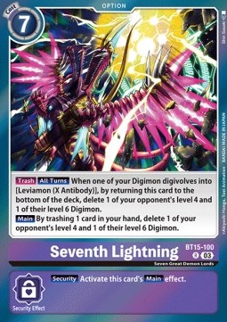 Seventh Lightning (BT15-100)