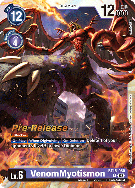 VenomMyotismon (BT15-080)