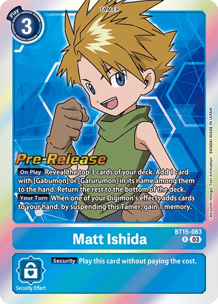 Matt Ishida (BT15-083)