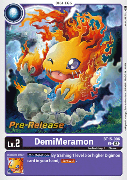 DemiMeramon (BT15-006) (V.1)