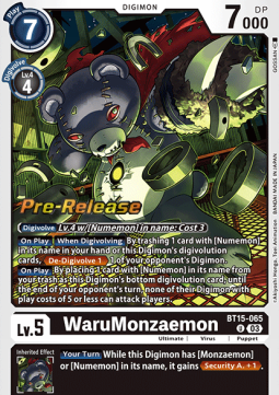 WaruMonzaemon (BT15-065)