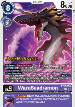 WaruSeadramon (BT15-078)