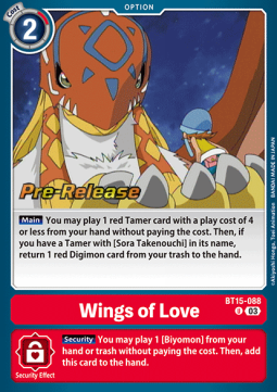 Wings of Love (BT15-088)