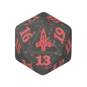 Murders at Karlov Manor: D20 Die (Red)