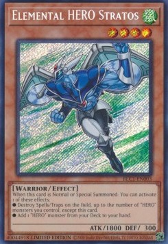 Elemental HERO Stratos (V.3 - Secret Rare)