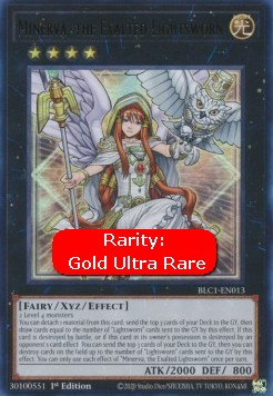 Minerva, the Exalted Lightsworn (V.1 - Ultra Rare)