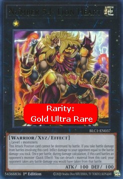 Number 54: Lion Heart (V.1 - Ultra Rare)