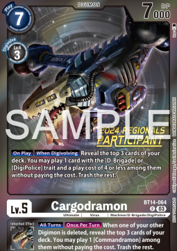 Cargodramon (BT14-064) (V.1)