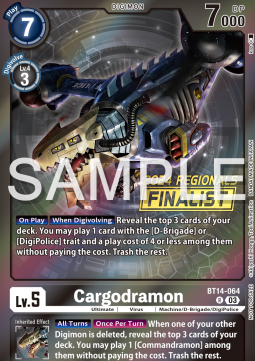 Cargodramon (BT14-064) (V.2)