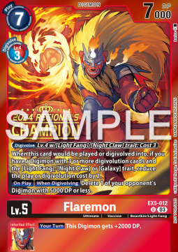 Flaremon (EX5-012) (V.3)