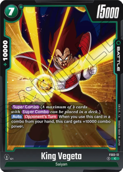 King Vegeta (FS03-12) [Fusion World] (V.1 - Common)