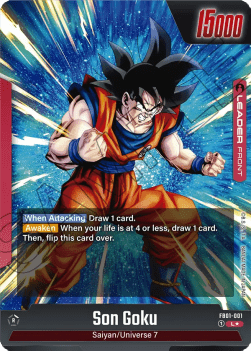 Son Goku // Son Goku (FB01-001) [Fusion World] (V.2 - Alternate Art)