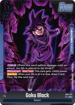 Goku Black // Goku Black (FB01-035) [Fusion World] (V.2 - Alternate Art)