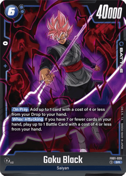 Goku Black (FB01-039) [Fusion World] (V.1 - Super Rare)