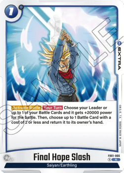 Final Hope Slash (FB01-066) [Fusion World]