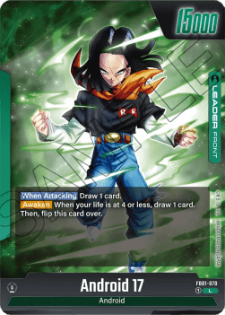 Android 17 // Android 17 / Android 18 (FB01-070) [Fusion World] (V.1 - Leader)