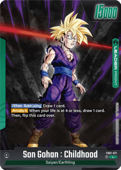 Son Gohan : Childhood // Son Gohan : Childhood (FB01-071) [Fusion World] (V.1 - Leader)