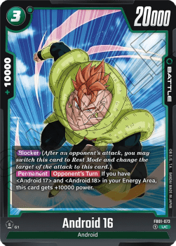 Android 16 (FB01-073) [Fusion World]