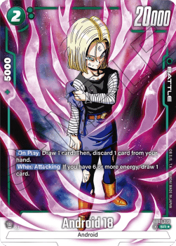 Android 18 (FB01-079) [Fusion World] (V.2 - Alternate Art)