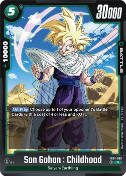 Son Gohan : Childhood (FB01-089) [Fusion World]